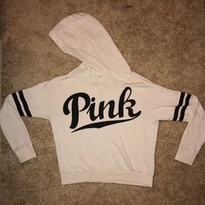 White PINK Hoodie